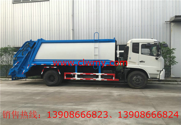 东风天锦压缩式垃圾车 东风天锦压缩式垃圾车