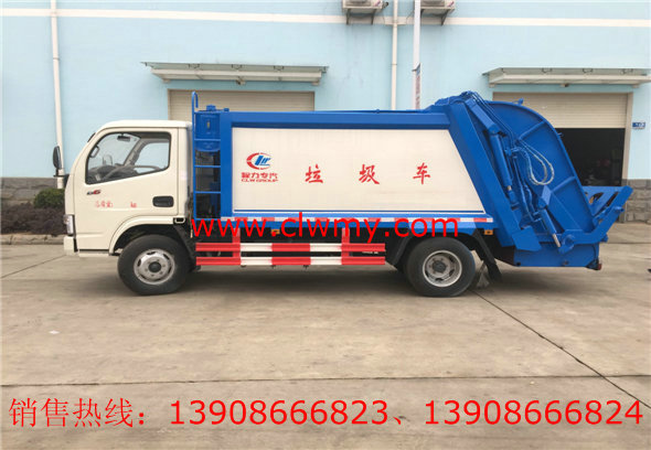 东风小多利卡压缩式垃圾车 东风小多利卡压缩式垃圾车