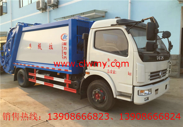 东风多利卡压缩式垃圾车 东风多利卡压缩式垃圾车