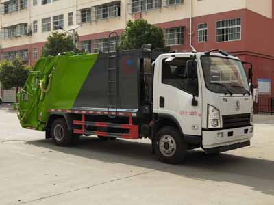 陕汽轩德压缩式垃圾车 陕汽轩德压缩式垃圾车