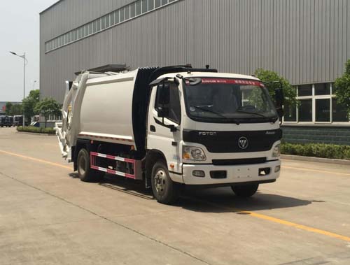 福田欧马可压缩式垃圾车 福田欧马可压缩式垃圾车
