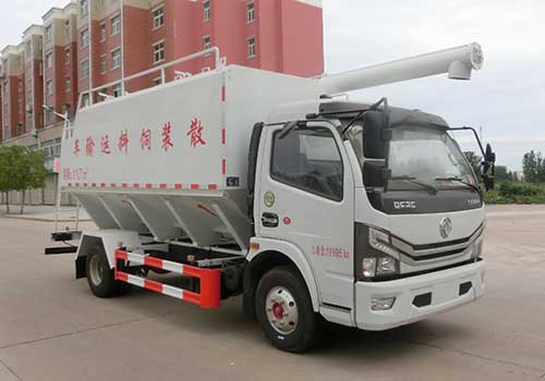 东风多利卡散装饲料运输车 东风多利卡散装饲料运输车