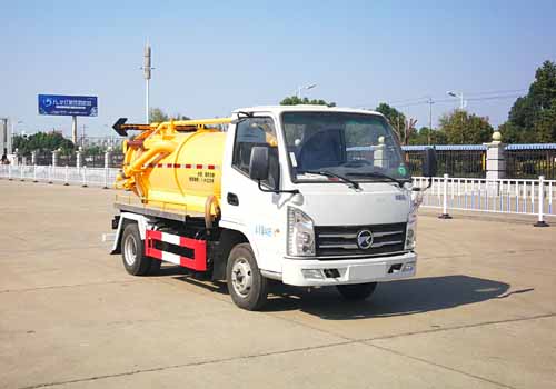 凱馬藍牌2噸小型真空吸污車(地下室專用) 凱馬藍牌2噸小型真空吸污車(地下室專用)