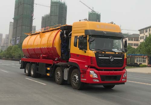 东风天龙前四后八高压清洗吸污车 东风天龙前四后八高压清洗吸污车