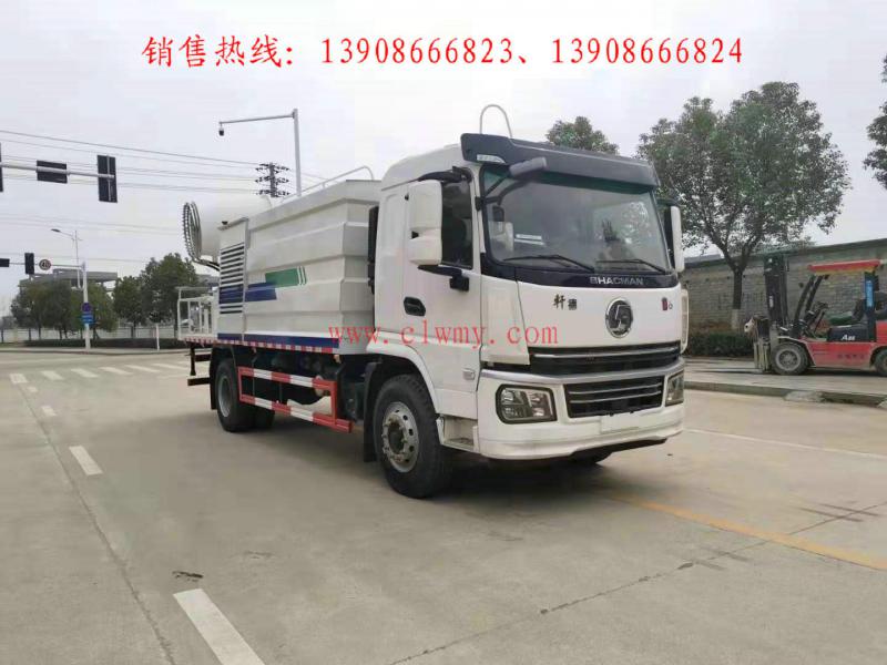 陜汽軒德80米國六多功能抑塵車