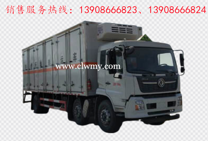 东风天锦小三轴医疗废物转运车