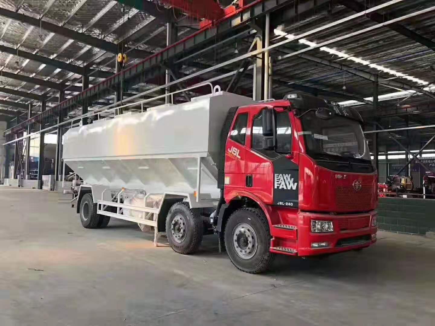 解放19方散装饲料运输车