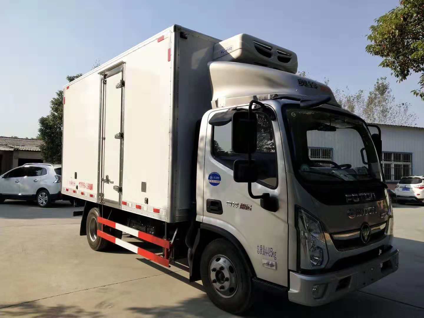 福田奥铃TS速运蓝牌冷藏车