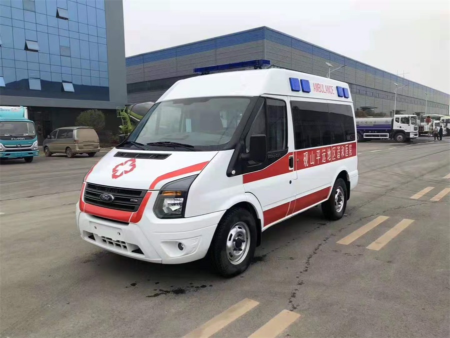 福特新全顺V348非急救转运救护车
