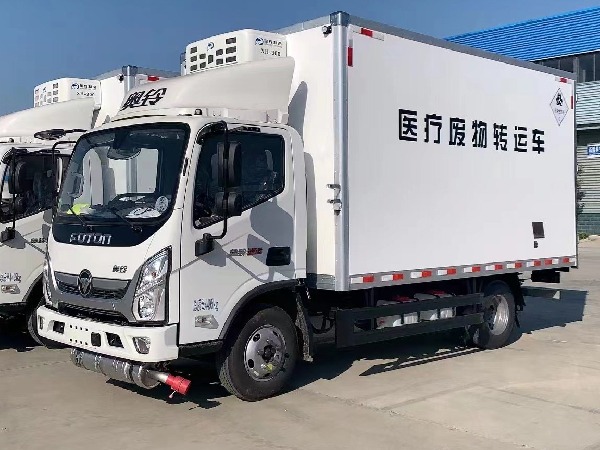 蓝牌福田奥铃医疗废物转运车