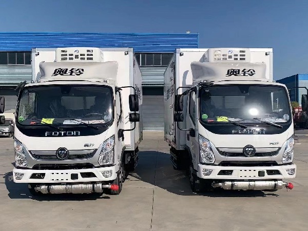蓝牌福田奥铃医疗废物转运车