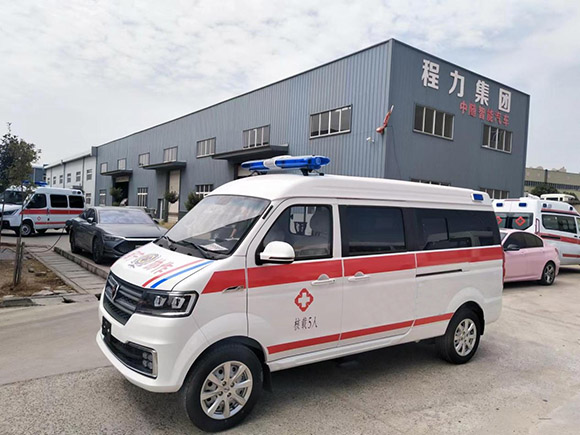 国六金杯小海狮1.5L转运救护车
