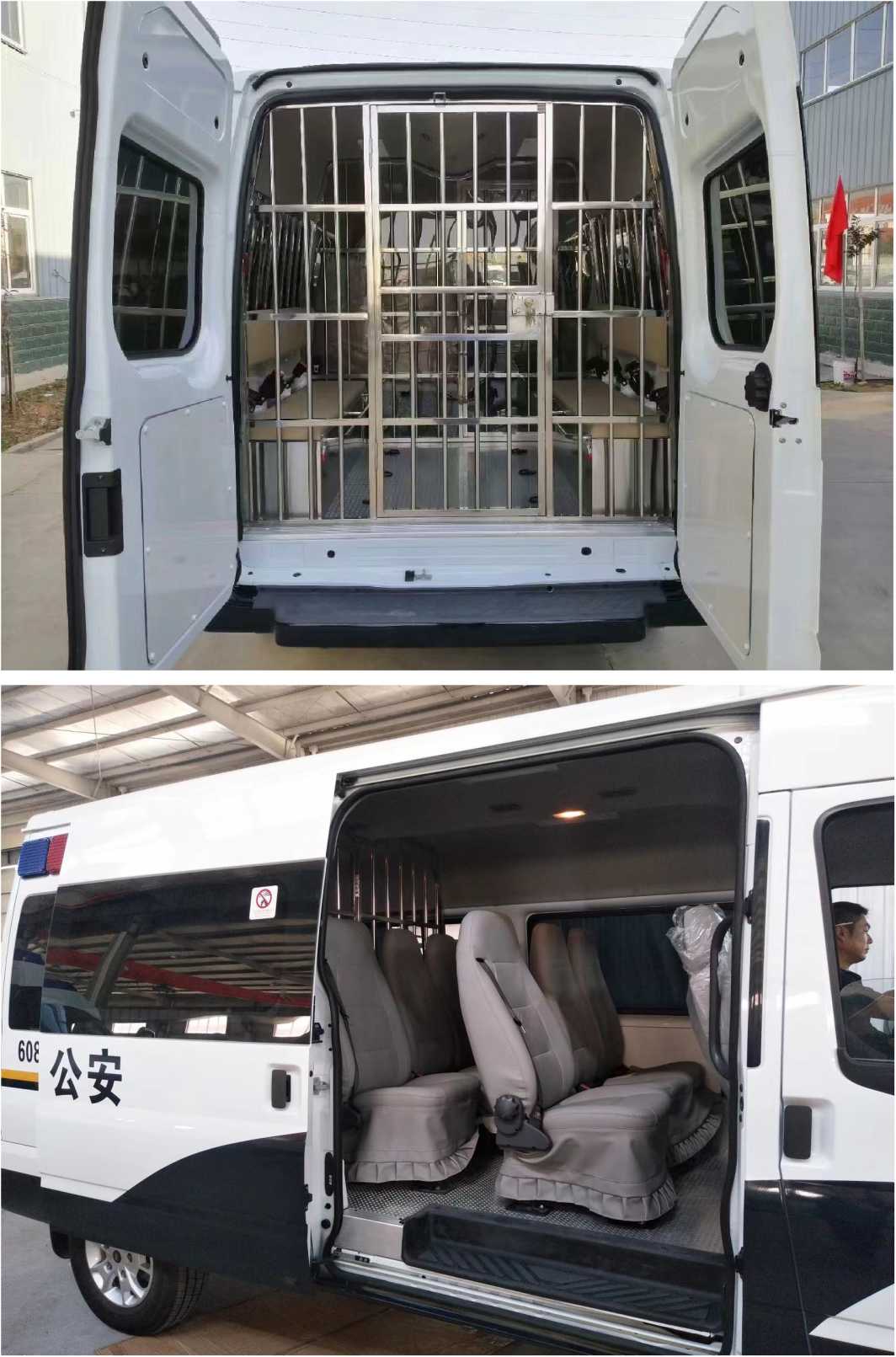 福特V348长轴中顶囚车