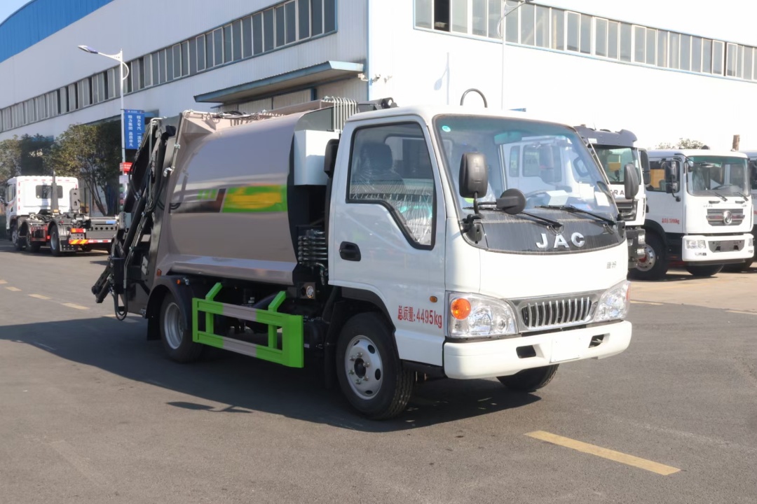 江淮康铃5.8方蓝牌压缩垃圾车