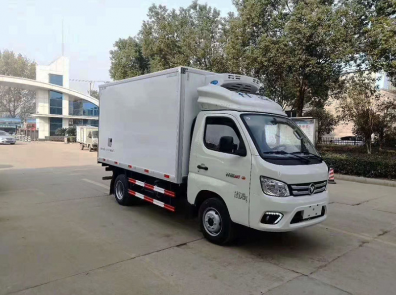 福田国六祥菱小型M1蓝牌3.2米冷藏车