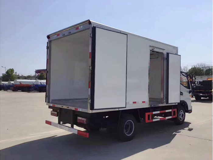 江淮骏铃V6蓝牌冷藏保温车