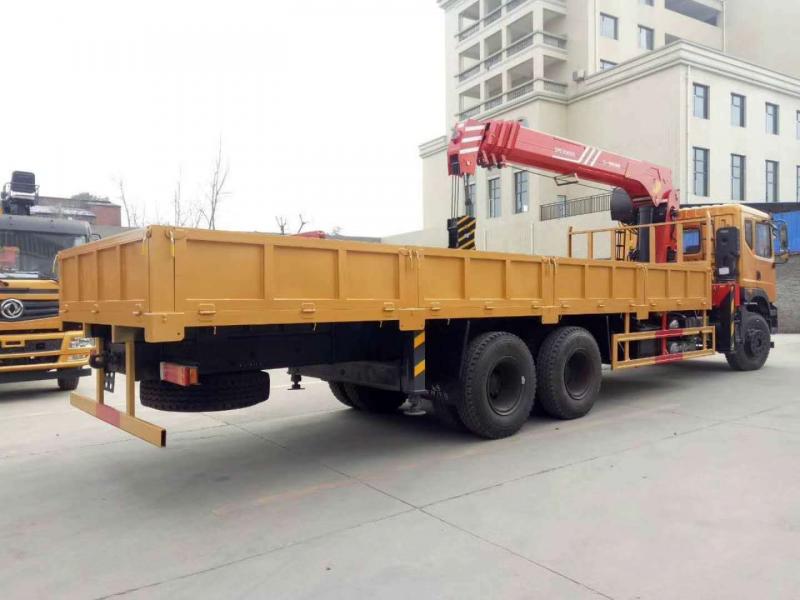 东风T5后双桥12吨随车吊