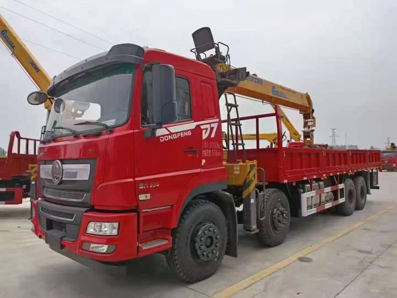 国六东风畅行D7前四后八随车吊