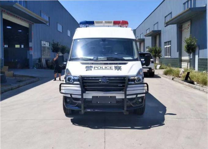 福特V348长轴中顶囚车