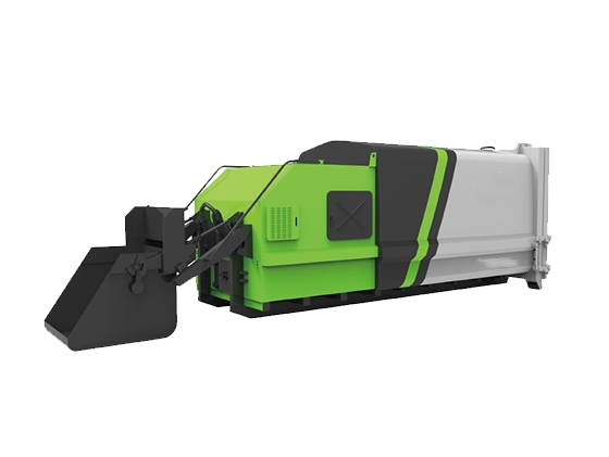 整体式水平垃圾转运站