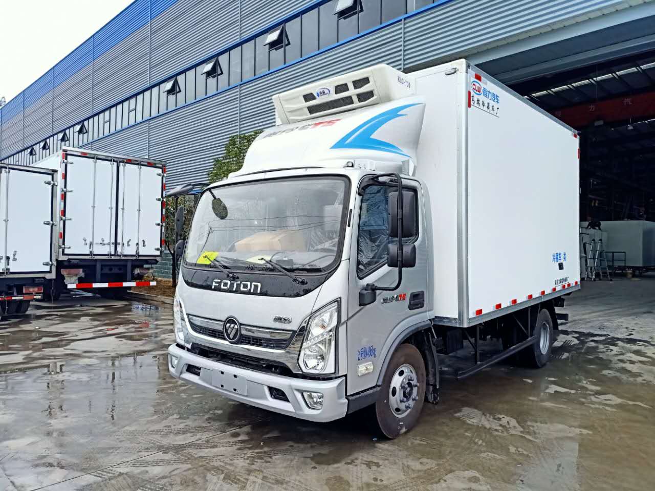 福田奥铃CTS货箱4.1米冷藏车