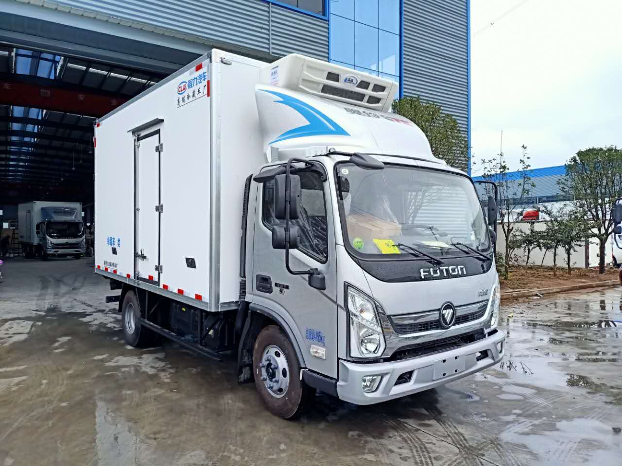 福田奥铃CTS货箱4.1米冷藏车