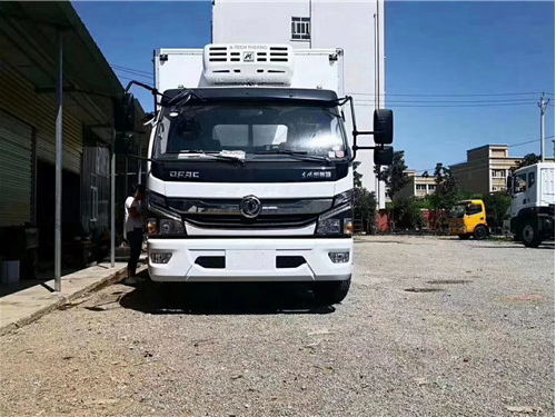 东风凯普特货箱4.1米冷藏车