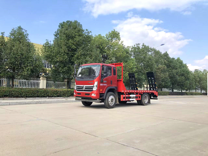 平板车-王牌3900轴距15吨挖机拖板运输车
