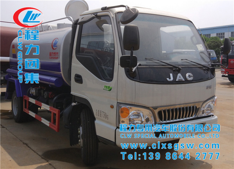 國五 江淮綠化噴灑車5方