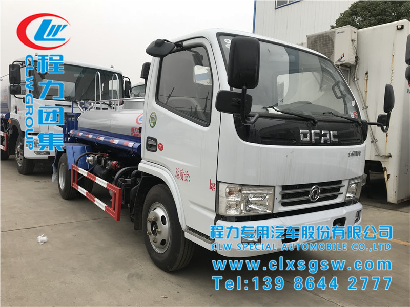 國五 藍牌東風灑水車