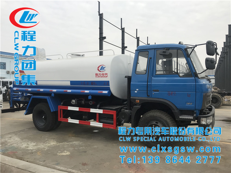 國五 東風145灑水車10T