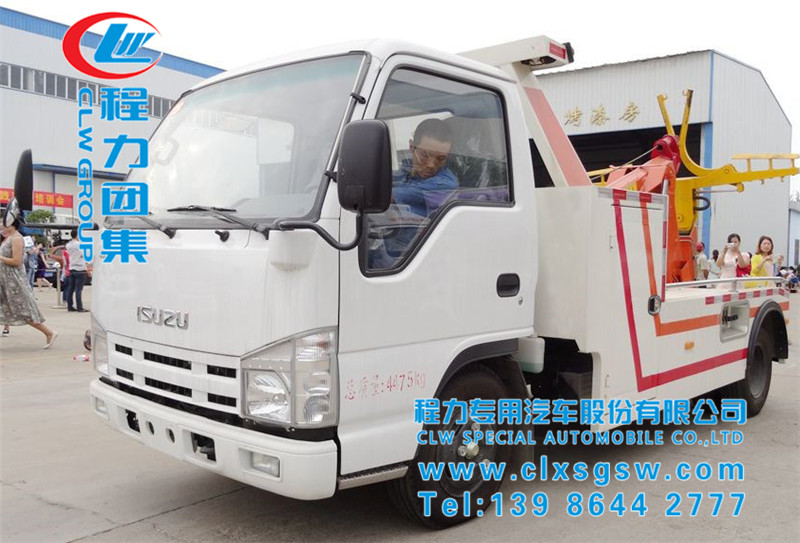 蓝牌 庆铃拖吊联体清障车 100马力