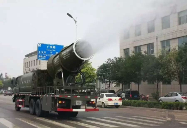 抑尘车专用风机/高压远程除雾霾喷雾机
