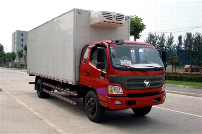 国五福田欧马可4.2米冷藏车|蔬菜冷链车