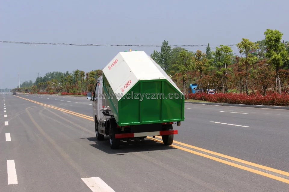 凯马双燃料拉臂垃圾车