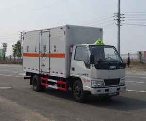 江鈴藍牌雜項危險物品廂式運車 
