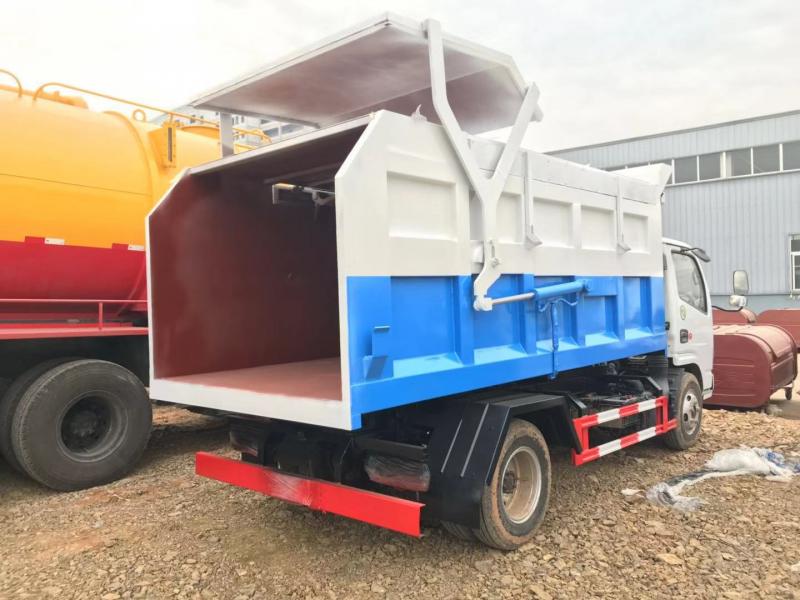 厢式污泥运输车视频演示