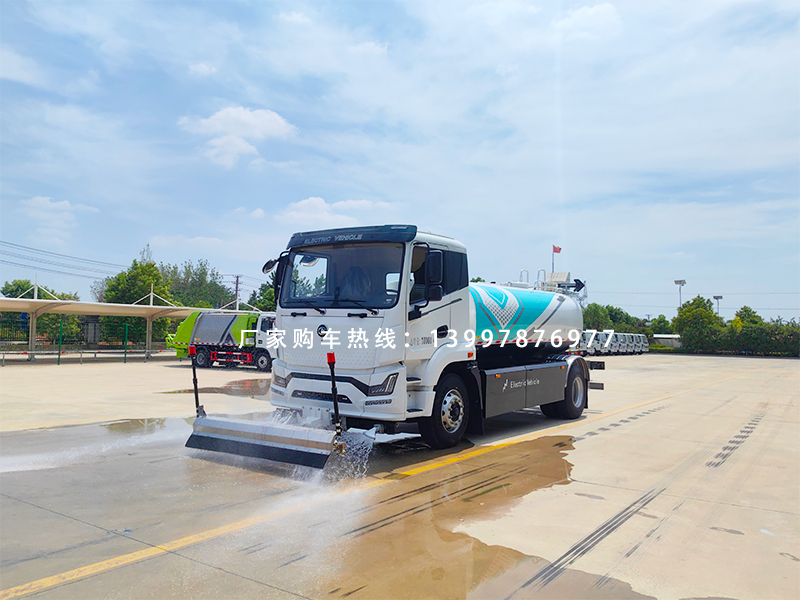 新能源10噸路面清洗車