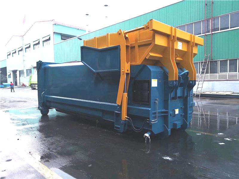 移动压缩垃圾箱