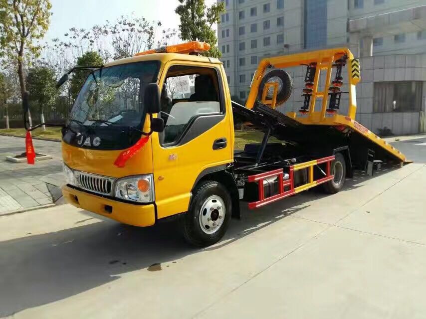 江淮蓝牌一拖二清障车