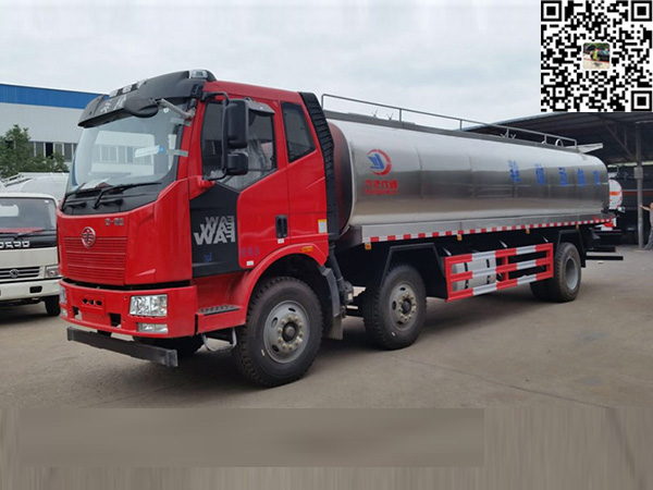 解放19.5方鲜奶运输车