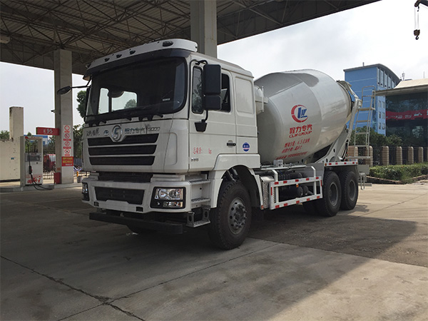陕汽12方混凝土搅拌运输车