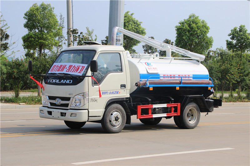 福田时代3方吸粪车