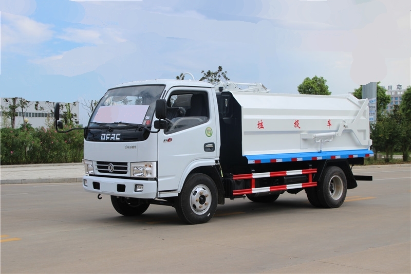 东风5方侧装压缩式垃圾车