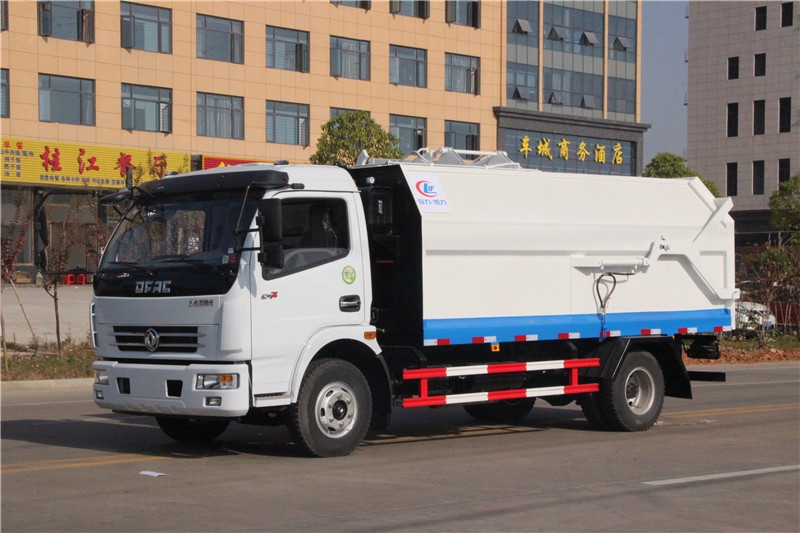 东风8方侧装压缩式垃圾车