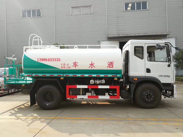 12噸東風華神T3帶高低檔灑水車圖片