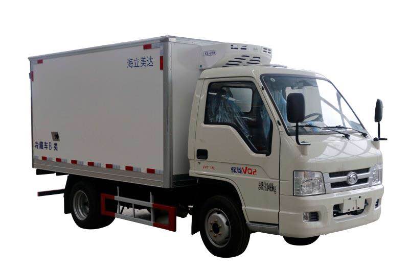 冷藏车生产现场