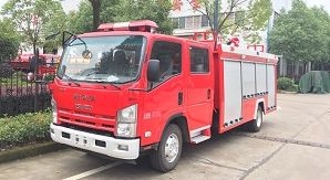 五十铃3-5吨水罐消防车（国五）