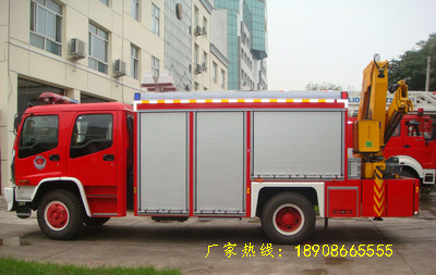 五十鈴搶險救援消防車圖片