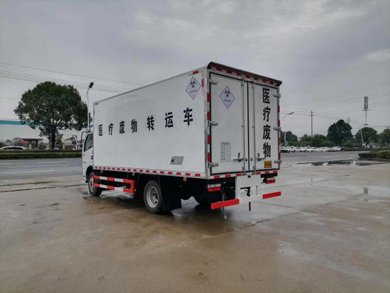 东风多利卡国六医疗废物转运车（黄牌）